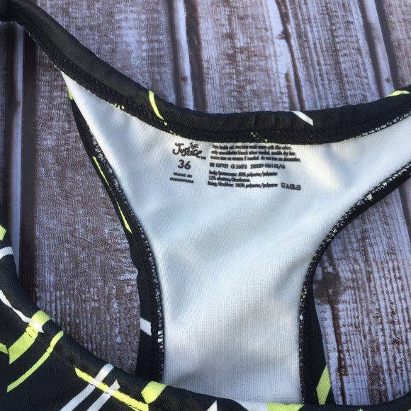 Justice girls sports bras size 36; lot of 2; soccer - Picture 9 of 11